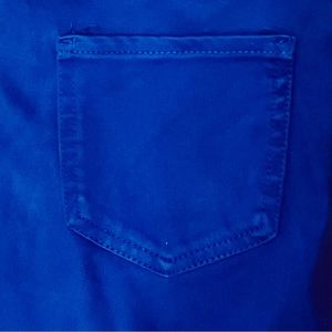 Faded Glory Solid Royal Blue Knit Skinny Pants
